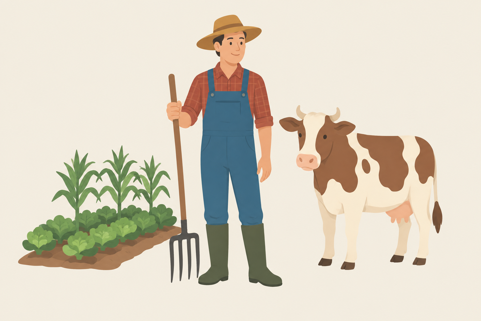 Illustration for farmer